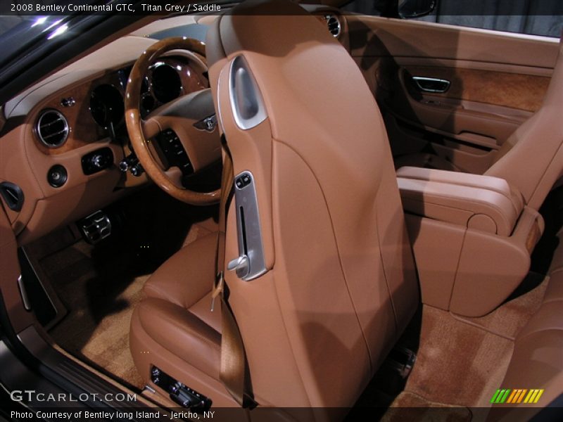 Titan Grey / Saddle 2008 Bentley Continental GTC