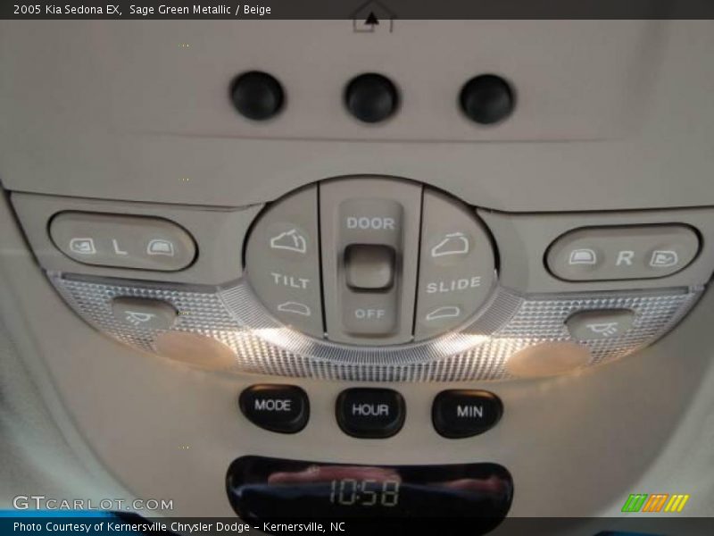 Sage Green Metallic / Beige 2005 Kia Sedona EX