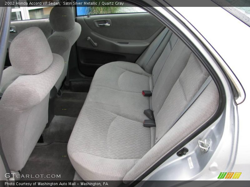 Satin Silver Metallic / Quartz Gray 2002 Honda Accord VP Sedan