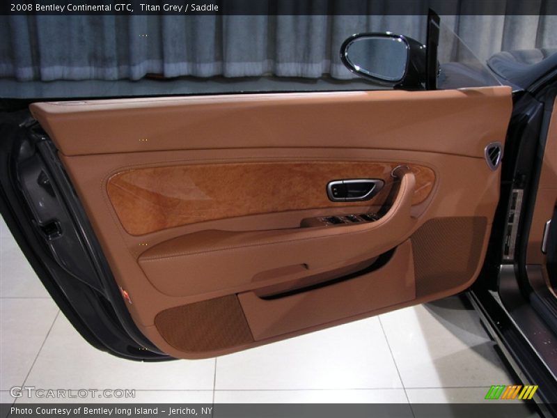 Titan Grey / Saddle 2008 Bentley Continental GTC
