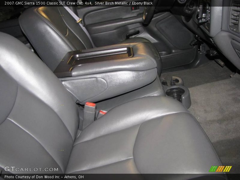 Silver Birch Metallic / Ebony Black 2007 GMC Sierra 1500 Classic SLT Crew Cab 4x4