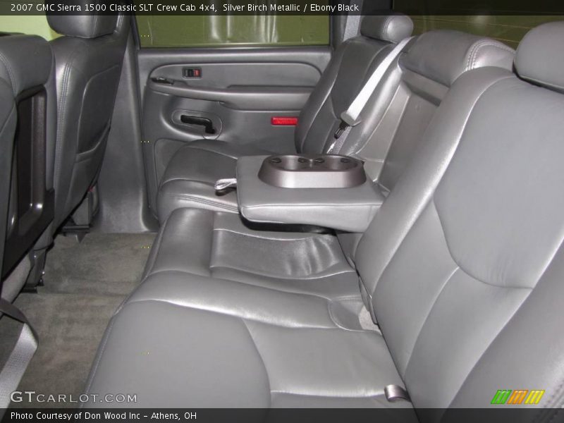 Silver Birch Metallic / Ebony Black 2007 GMC Sierra 1500 Classic SLT Crew Cab 4x4