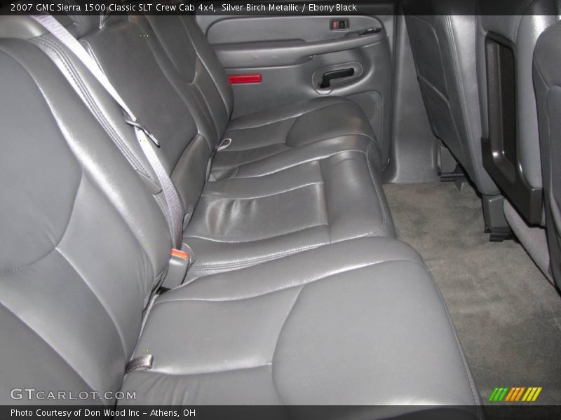 Silver Birch Metallic / Ebony Black 2007 GMC Sierra 1500 Classic SLT Crew Cab 4x4