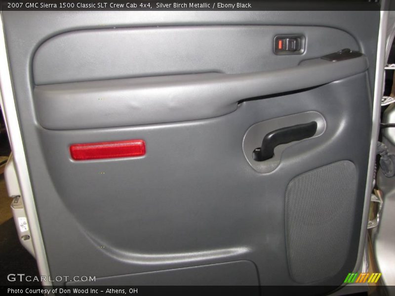 Silver Birch Metallic / Ebony Black 2007 GMC Sierra 1500 Classic SLT Crew Cab 4x4