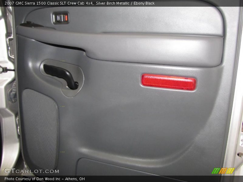 Silver Birch Metallic / Ebony Black 2007 GMC Sierra 1500 Classic SLT Crew Cab 4x4