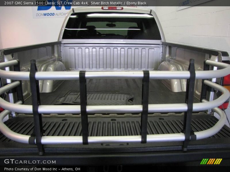 Silver Birch Metallic / Ebony Black 2007 GMC Sierra 1500 Classic SLT Crew Cab 4x4