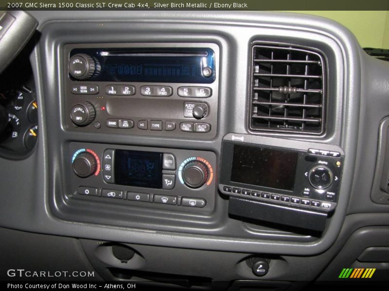 Silver Birch Metallic / Ebony Black 2007 GMC Sierra 1500 Classic SLT Crew Cab 4x4