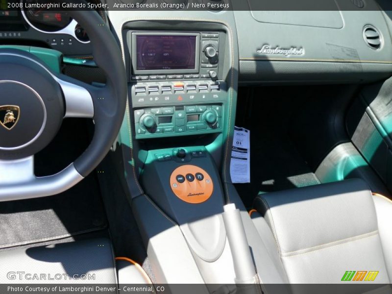 Controls of 2008 Gallardo Spyder