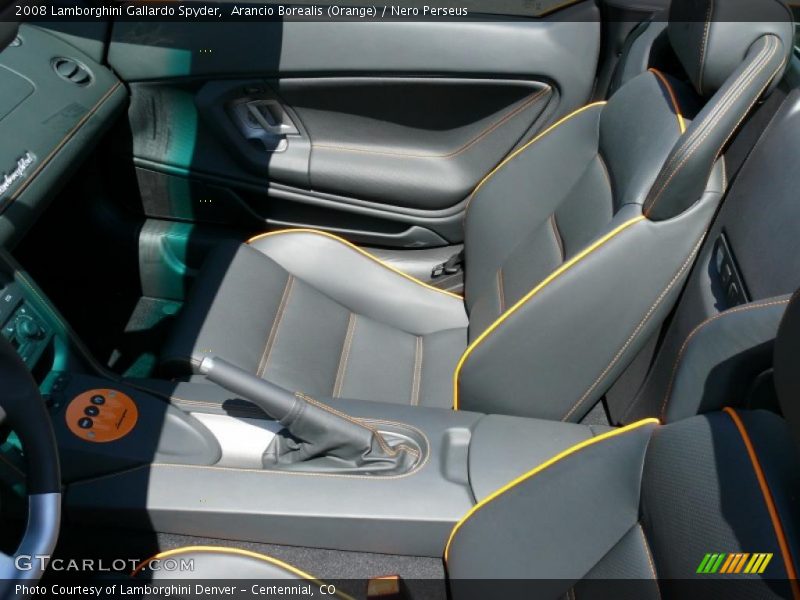  2008 Gallardo Spyder Nero Perseus Interior