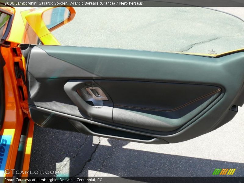  2008 Gallardo Spyder Nero Perseus Interior