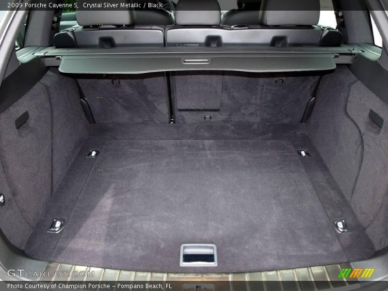 Crystal Silver Metallic / Black 2009 Porsche Cayenne S
