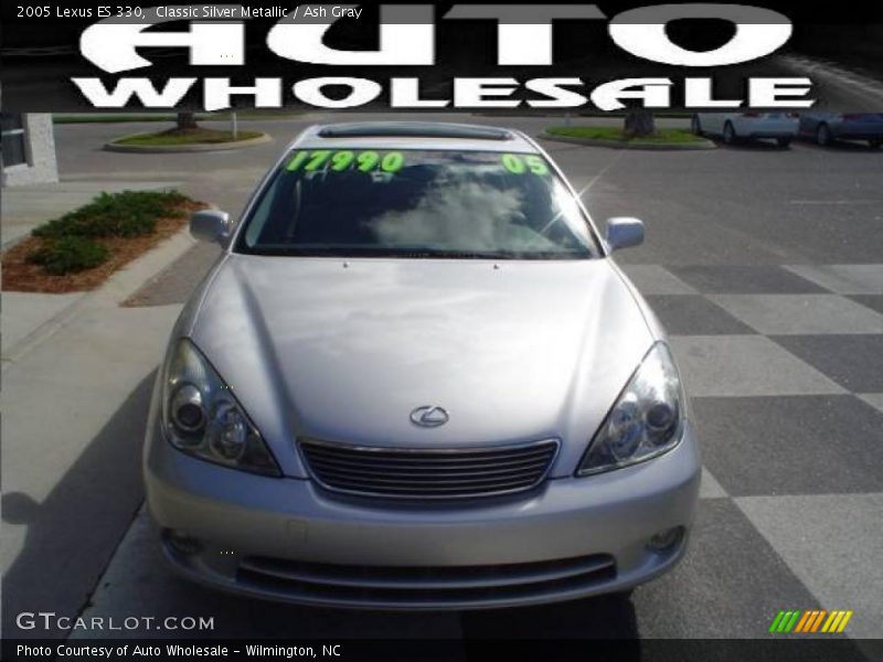 Classic Silver Metallic / Ash Gray 2005 Lexus ES 330