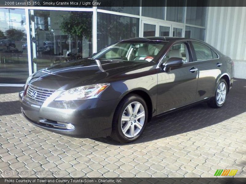 Smoky Granite Mica / Light Gray 2008 Lexus ES 350