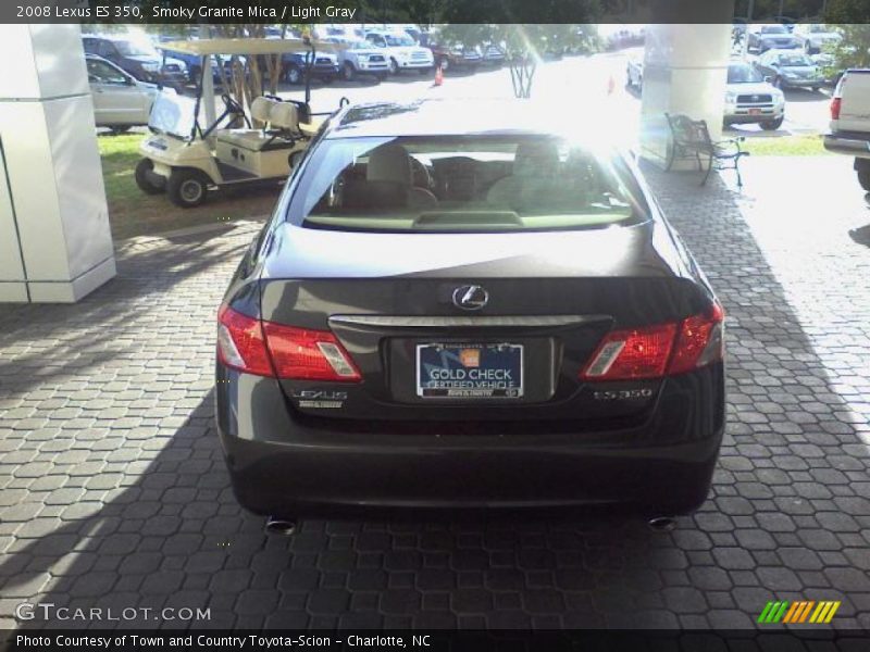 Smoky Granite Mica / Light Gray 2008 Lexus ES 350