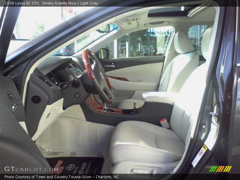Smoky Granite Mica / Light Gray 2008 Lexus ES 350