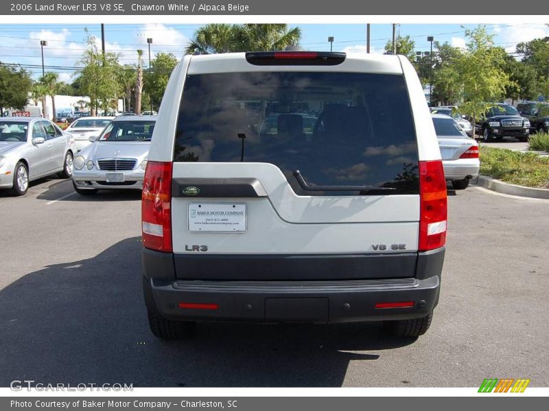 Chawton White / Alpaca Beige 2006 Land Rover LR3 V8 SE