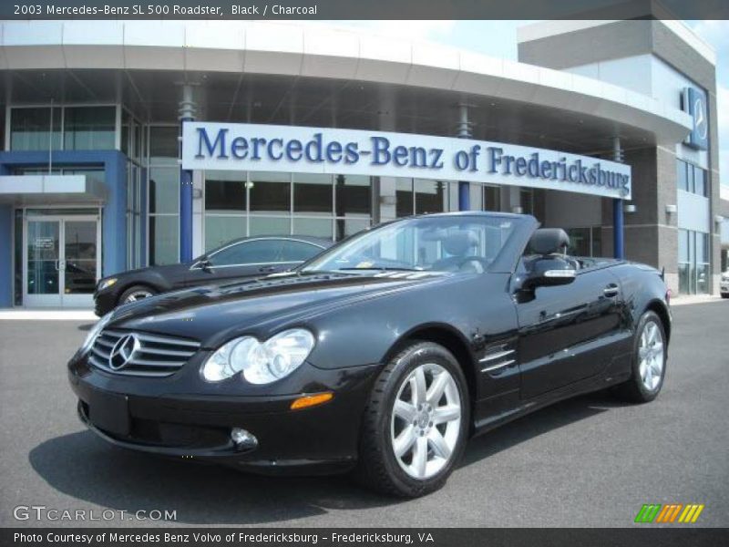 Black / Charcoal 2003 Mercedes-Benz SL 500 Roadster