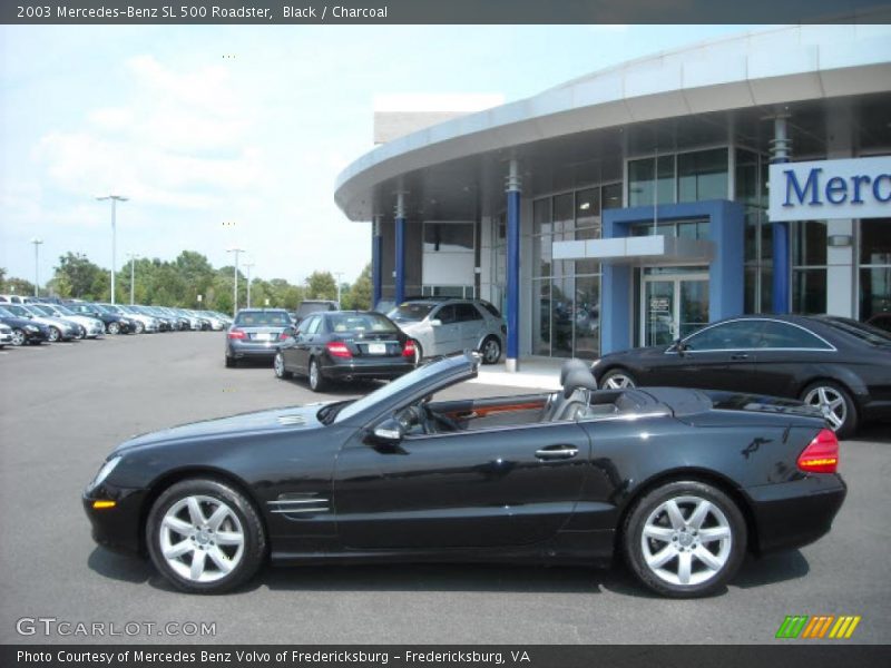 Black / Charcoal 2003 Mercedes-Benz SL 500 Roadster