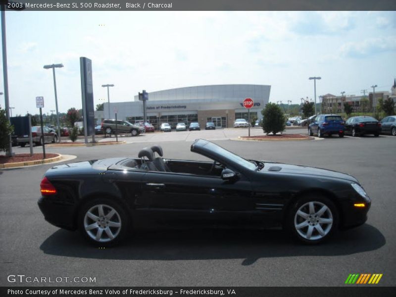 Black / Charcoal 2003 Mercedes-Benz SL 500 Roadster