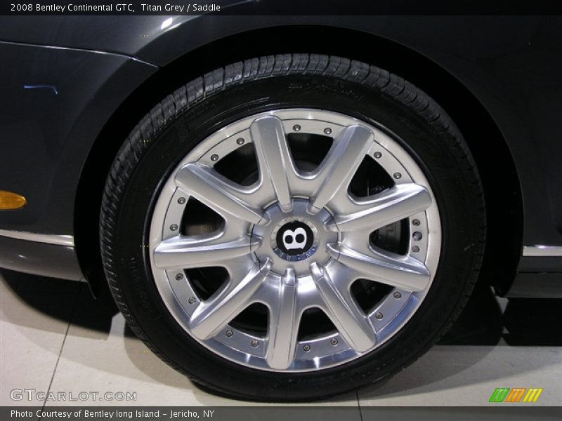 Titan Grey / Saddle 2008 Bentley Continental GTC