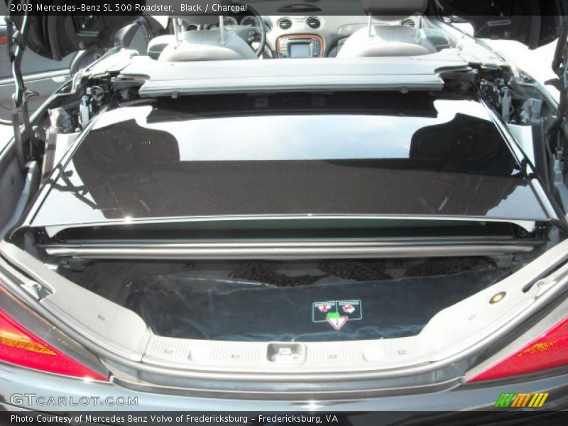 Black / Charcoal 2003 Mercedes-Benz SL 500 Roadster