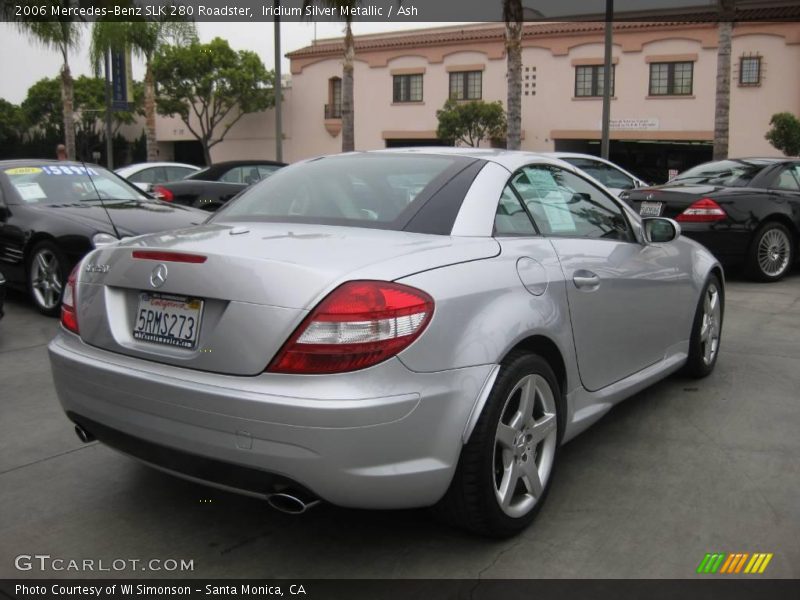 Iridium Silver Metallic / Ash 2006 Mercedes-Benz SLK 280 Roadster