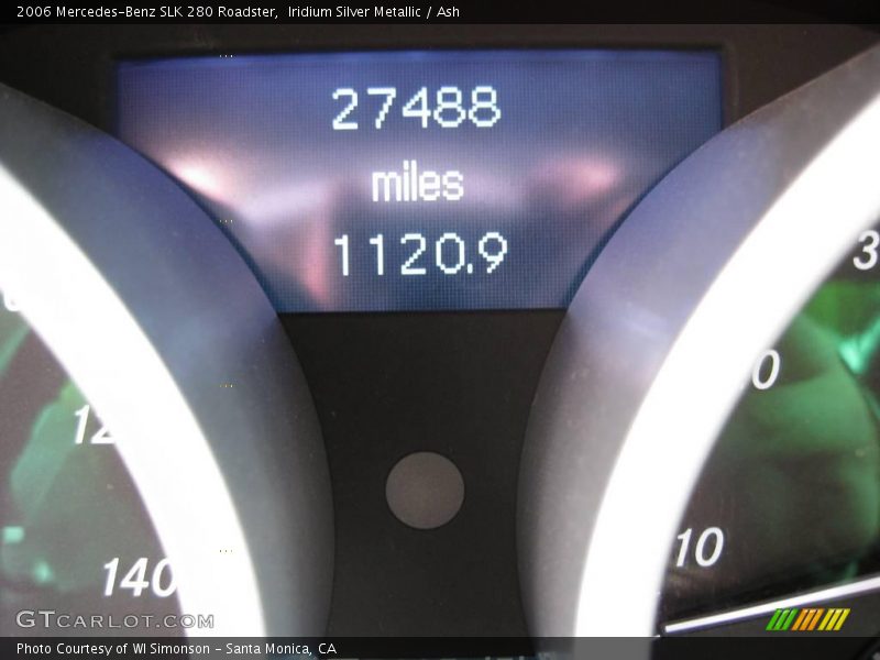 Iridium Silver Metallic / Ash 2006 Mercedes-Benz SLK 280 Roadster