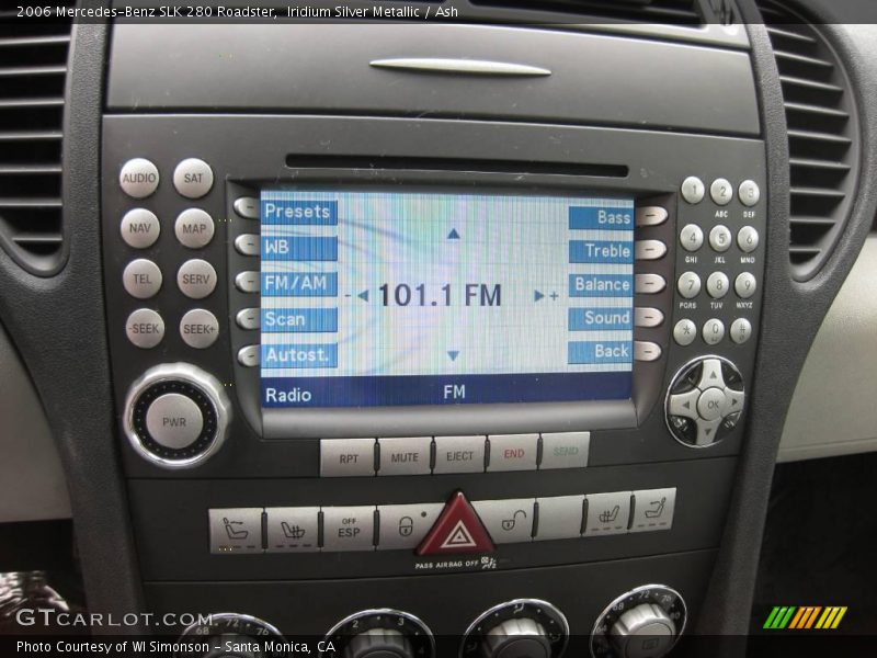 Iridium Silver Metallic / Ash 2006 Mercedes-Benz SLK 280 Roadster