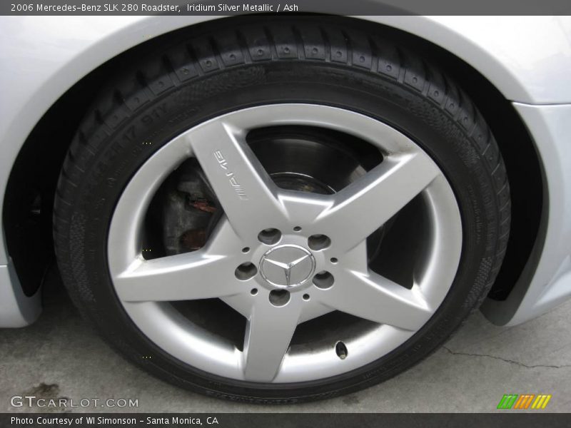 Iridium Silver Metallic / Ash 2006 Mercedes-Benz SLK 280 Roadster