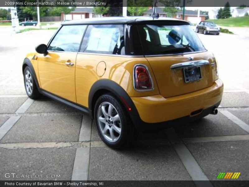 Mellow Yellow / Black/Grey 2009 Mini Cooper Hardtop