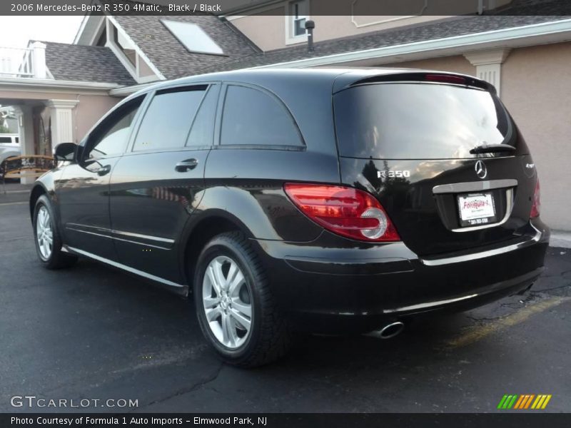 Black / Black 2006 Mercedes-Benz R 350 4Matic