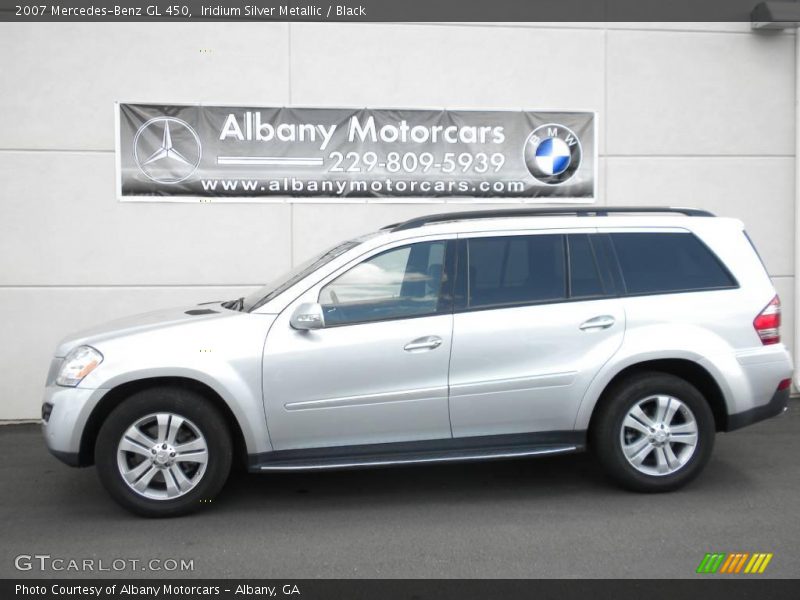Iridium Silver Metallic / Black 2007 Mercedes-Benz GL 450