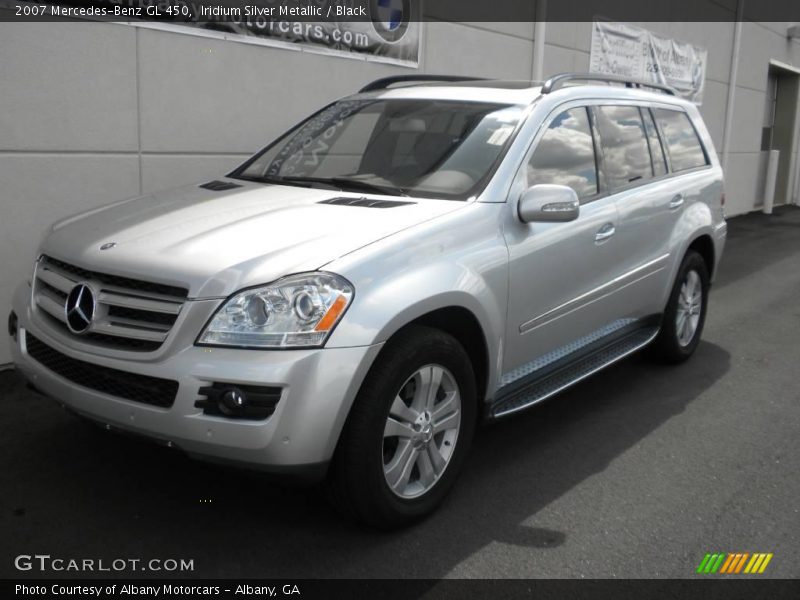 Iridium Silver Metallic / Black 2007 Mercedes-Benz GL 450