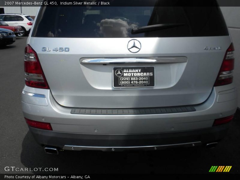 Iridium Silver Metallic / Black 2007 Mercedes-Benz GL 450