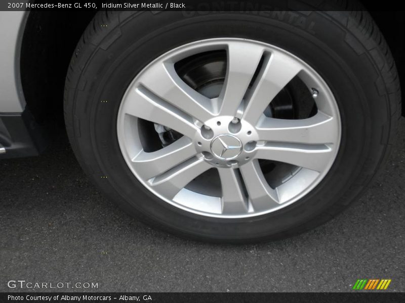 Iridium Silver Metallic / Black 2007 Mercedes-Benz GL 450