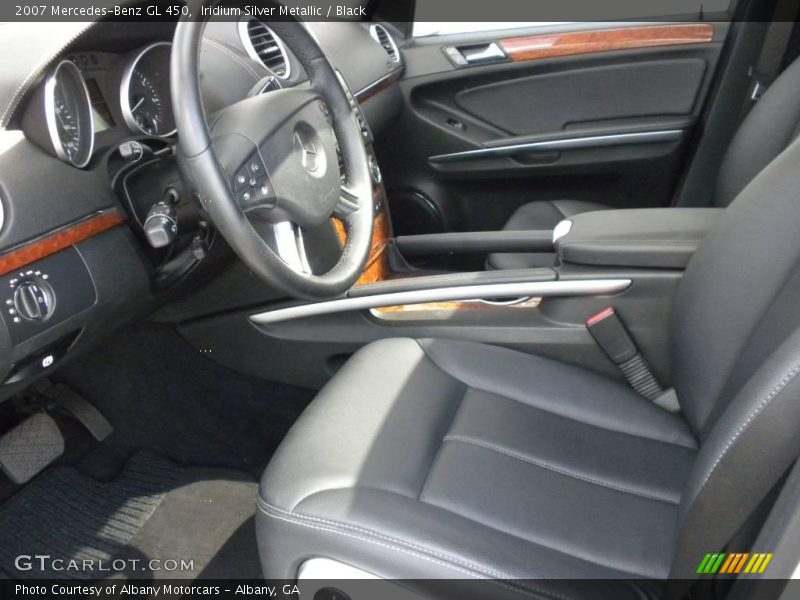 Iridium Silver Metallic / Black 2007 Mercedes-Benz GL 450