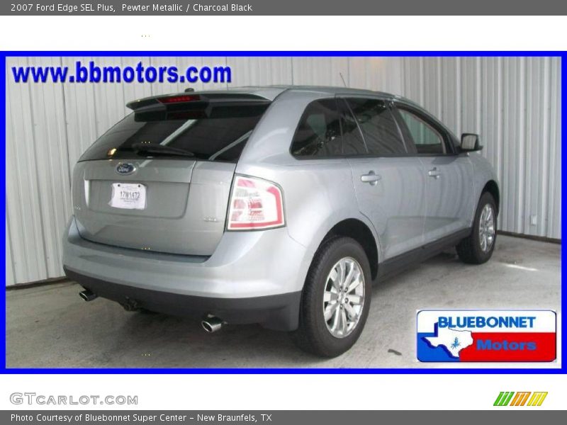 Pewter Metallic / Charcoal Black 2007 Ford Edge SEL Plus