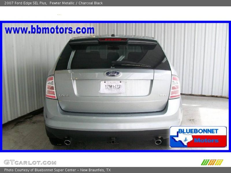 Pewter Metallic / Charcoal Black 2007 Ford Edge SEL Plus