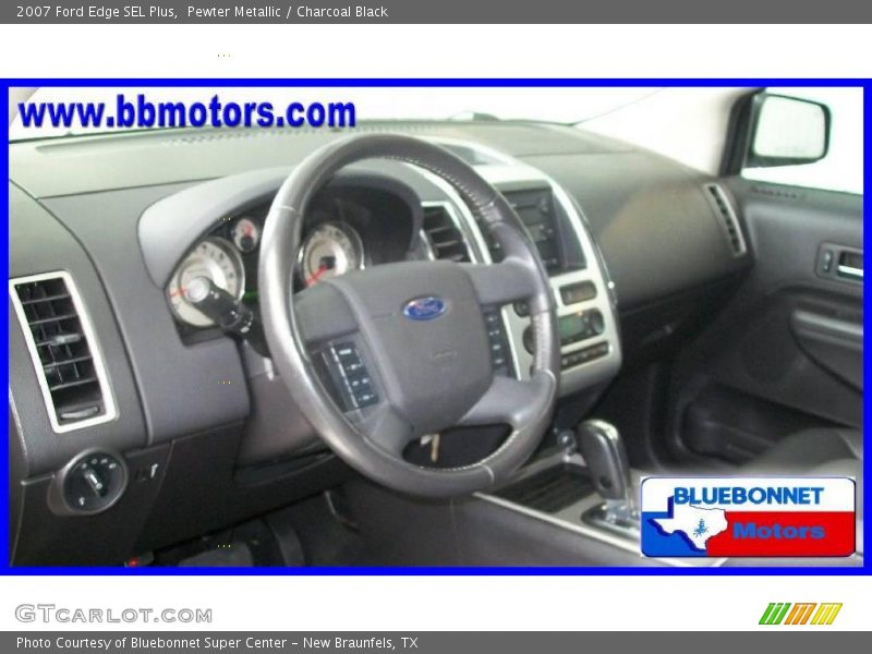 Pewter Metallic / Charcoal Black 2007 Ford Edge SEL Plus