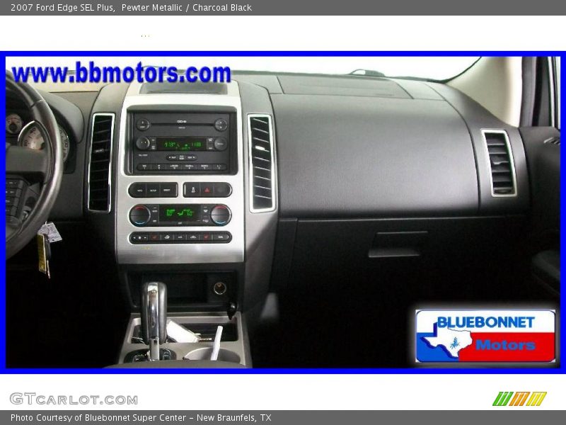 Pewter Metallic / Charcoal Black 2007 Ford Edge SEL Plus