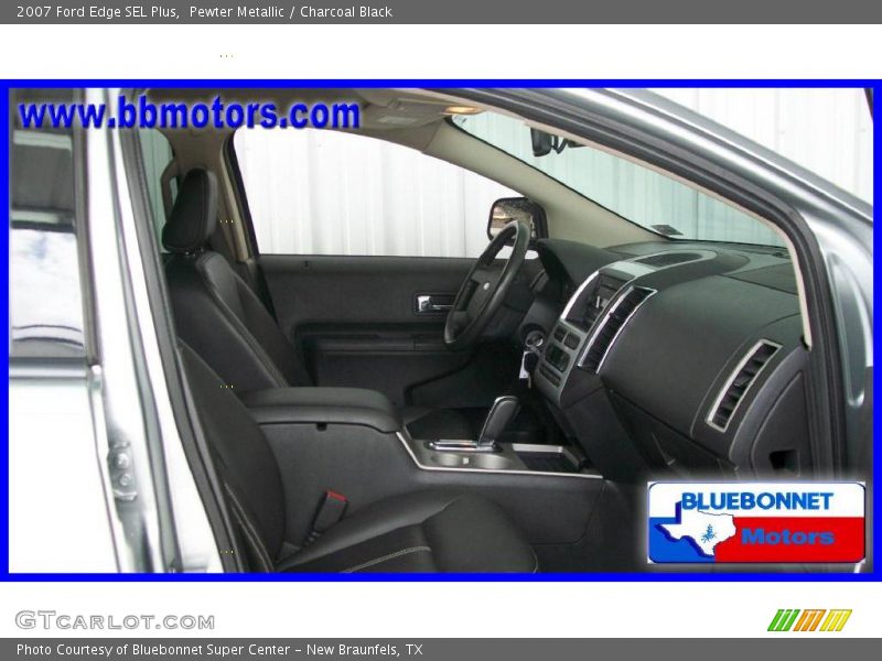 Pewter Metallic / Charcoal Black 2007 Ford Edge SEL Plus