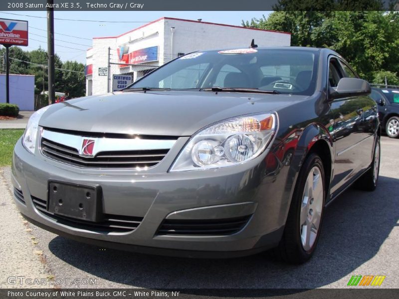 Techno Gray / Gray 2008 Saturn Aura XE 3.5