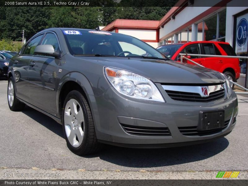 Techno Gray / Gray 2008 Saturn Aura XE 3.5