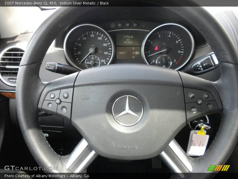 Iridium Silver Metallic / Black 2007 Mercedes-Benz GL 450