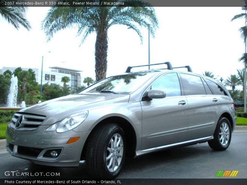Pewter Metallic / Macadamia 2007 Mercedes-Benz R 350 4Matic