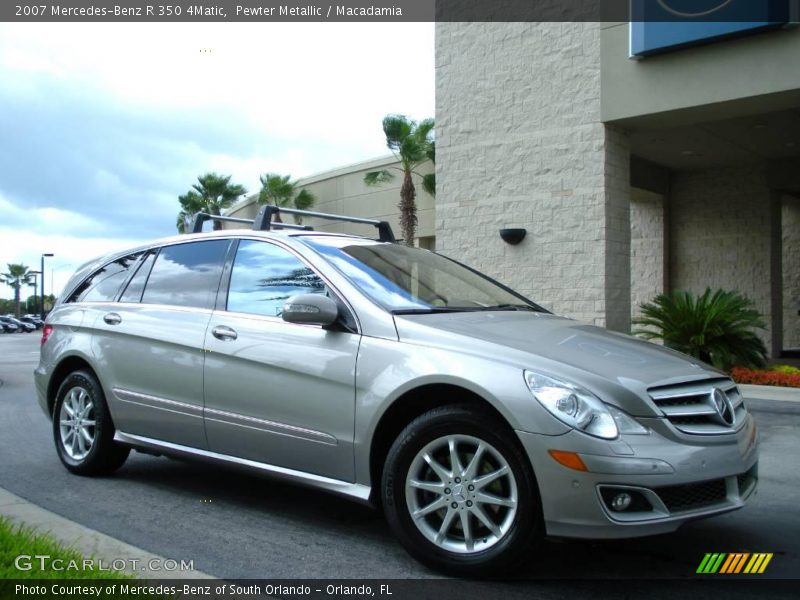 Pewter Metallic / Macadamia 2007 Mercedes-Benz R 350 4Matic