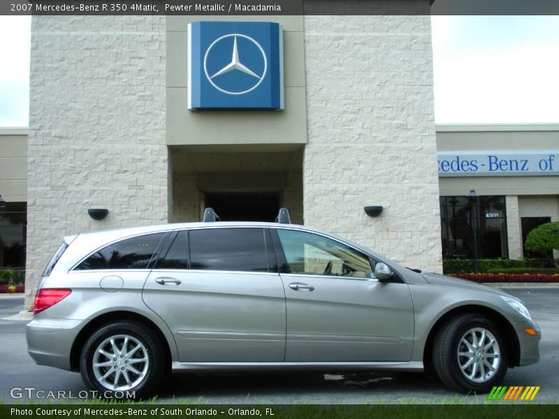 Pewter Metallic / Macadamia 2007 Mercedes-Benz R 350 4Matic