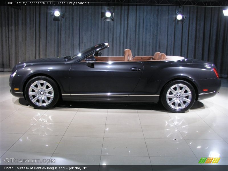 Titan Grey / Saddle 2008 Bentley Continental GTC