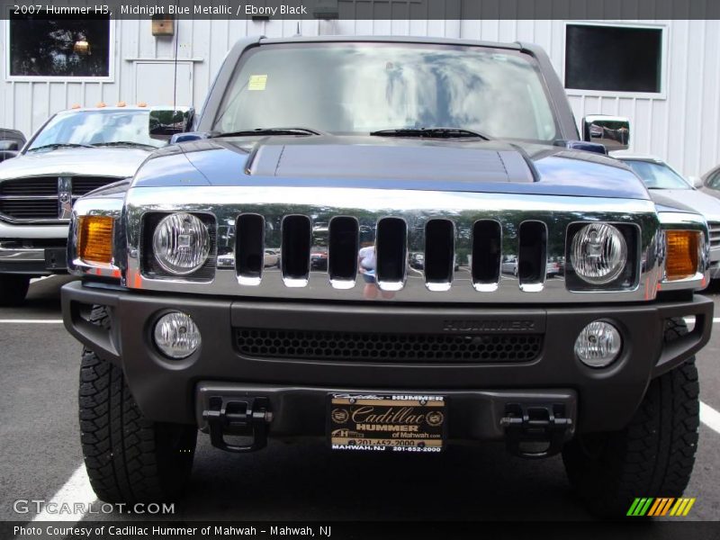 Midnight Blue Metallic / Ebony Black 2007 Hummer H3
