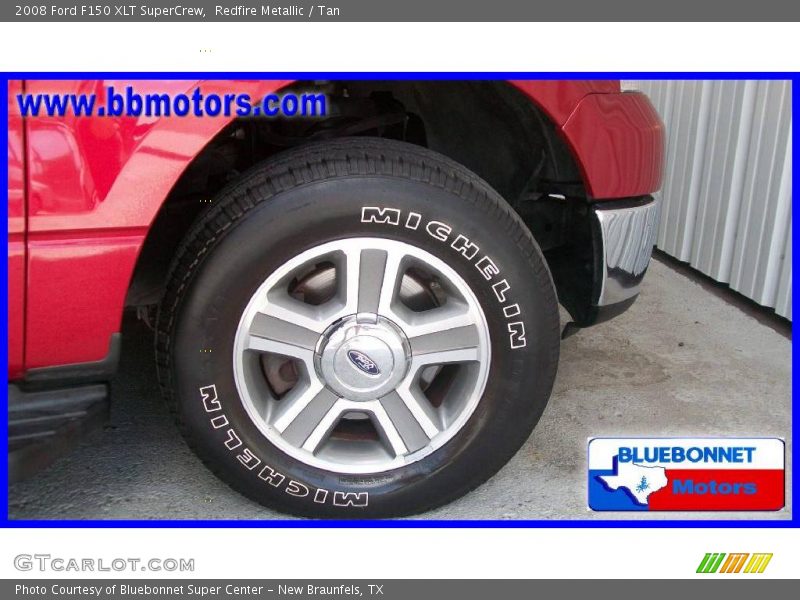 Redfire Metallic / Tan 2008 Ford F150 XLT SuperCrew